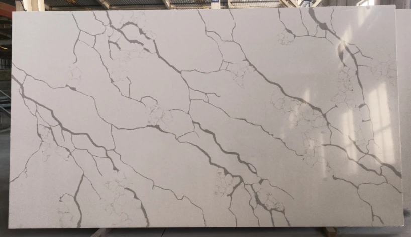 Elegant Marble Like Quartz Slab factory